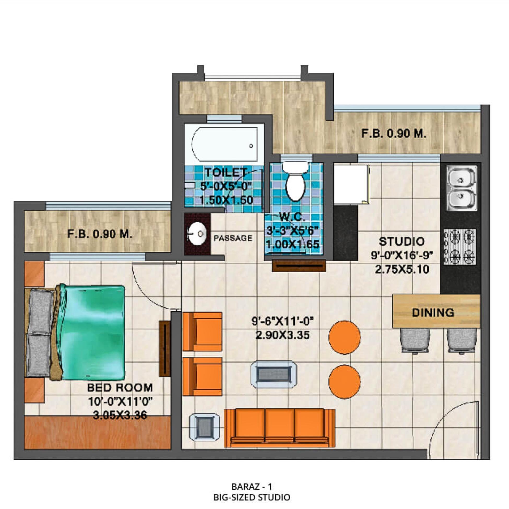 Arihant-Clan-Aalishan-Floor-Plan-Baraza-1-Big-Sized-Studio